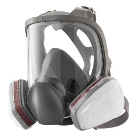 Respirator Mask Reusable Respirator Full Face Gas Cover with Filters for Dust