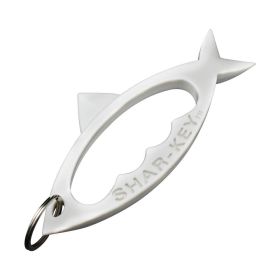 SHAR-KEY Self-defense Keychain (Color: White)
